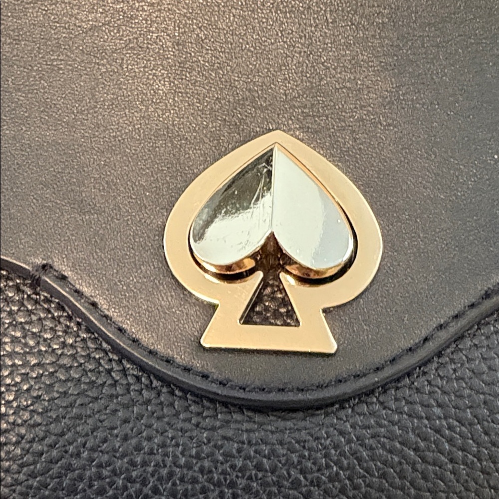 Kate Spade Black Textured Backpack - Picture 2 of 15